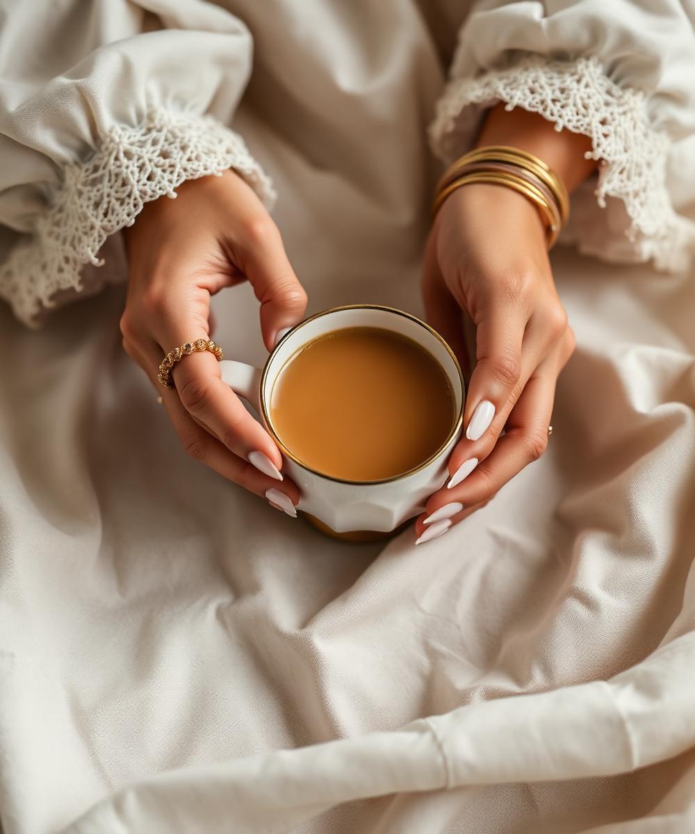 Chai between fittings.